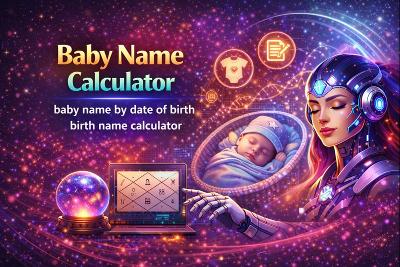 Baby Name Calculator Service for Meaningful Names by Date of Birth